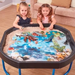 Bandeja sensorial Mundo Activo negra - Tuff Tray