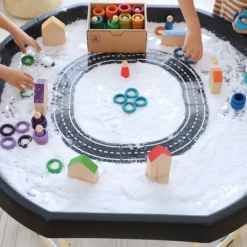 Bandeja sensorial Mundo Activo negra - Tuff Tray