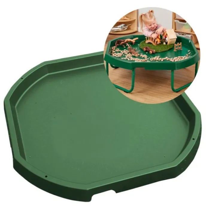 Bandeja sensorial Mundo Activo verde - Tuff Tray