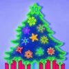 Bandeja sensorial rellenable árbol de Navidad - Sumando Momentos