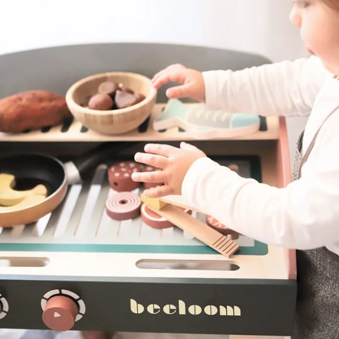 Barbacoa de madera Babycue con accesorios - Beeloom