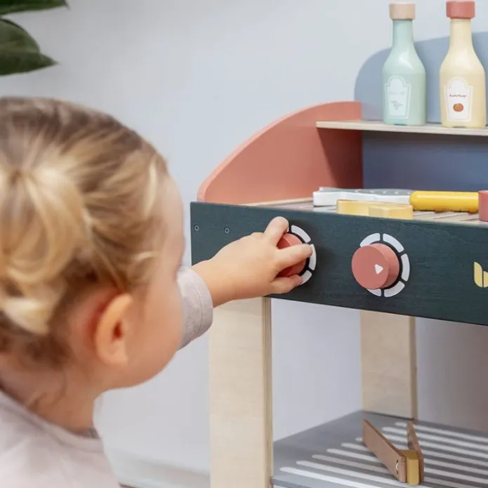 Barbacoa de madera Babycue con accesorios - Beeloom