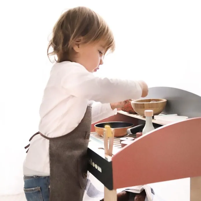 Barbacoa de madera Babycue con accesorios - Beeloom