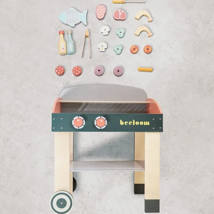 Barbacoa de madera Babycue con accesorios - Beeloom