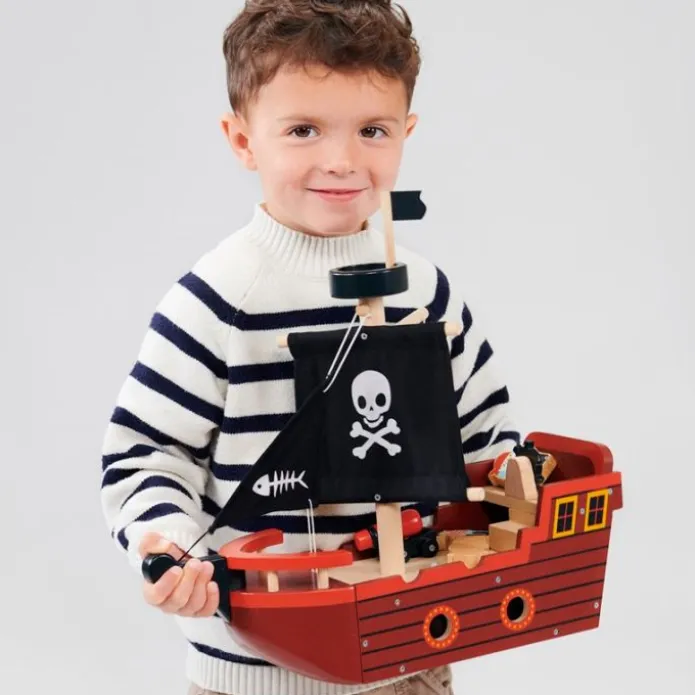 Barco pirata de madera - Mentari