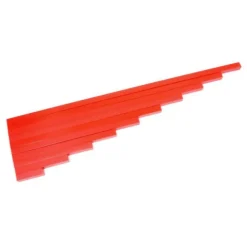 Barras rojas Premium madera de haya - Montessori