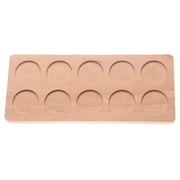 Base de madera para tarros de sonoridades - Serclet