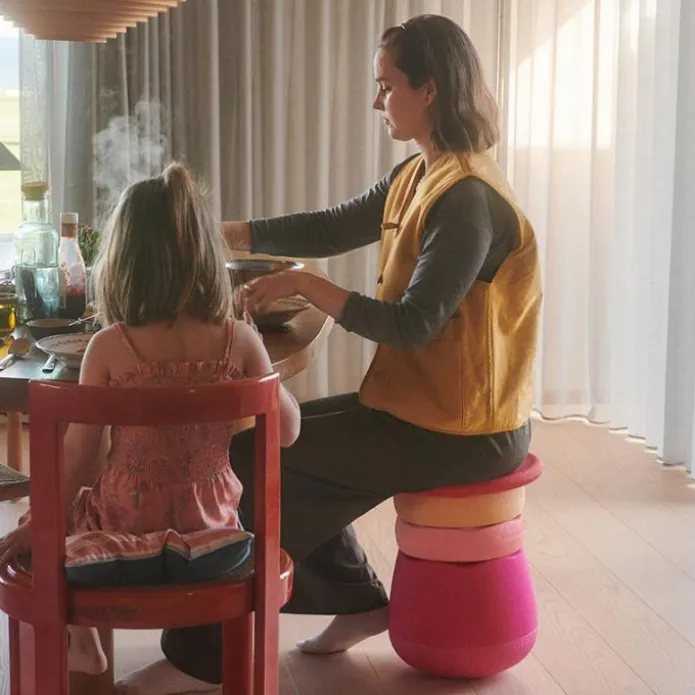Base rosa para asiento de equilibrio - Stapelstein