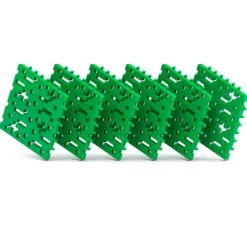 Bases de construcción verdes para bloques Maxi (6) - MELI