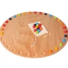 Base y bolas para calendario anual circular de madera - Grimm's