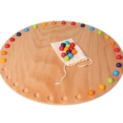 Base y bolas para calendario anual circular de madera - Grimm's