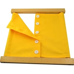Bastidor de madera con botones pequeños - Montessori