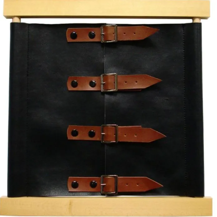 Bastidor de madera con hebillas - Montessori
