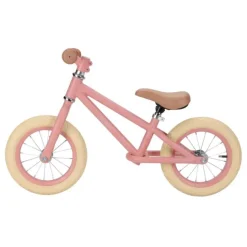 Bicicleta de equilibrio sin pedales rosa - Little Dutch