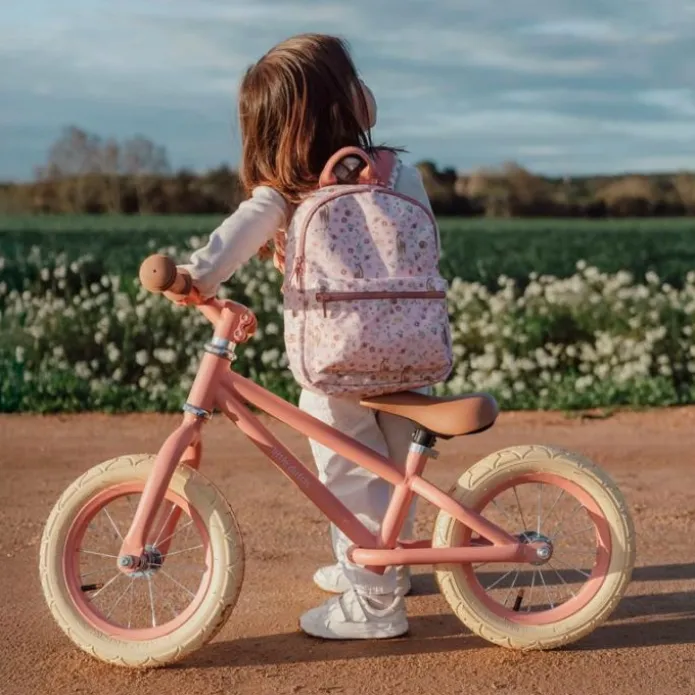 Bicicleta de equilibrio sin pedales rosa - Little Dutch