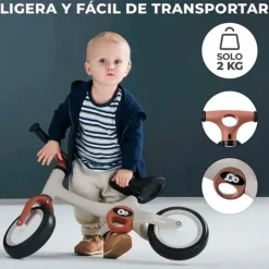 Bicicleta de equilibrio sin pedales Tove verde menta - Kinderkraft