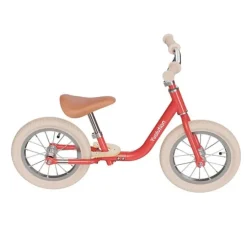 Bicicleta de equilibrio sin pedales Yvelo Classic roja - Yvolution
