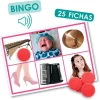 Bingo: sonidos de acciones e instrumentos musicales - Akros