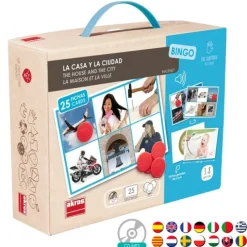 Bingo: sonidos de la casa y la ciudad - Akros