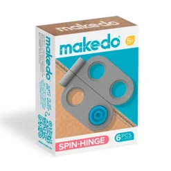 Bisagras reutilizables para cartón (6) - Makedo