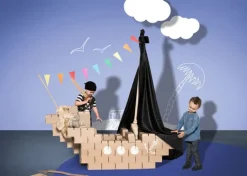 Bloques de construcción de cartón XL (96) - Gigi
