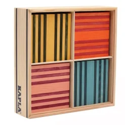 Bloques de construcción de madera de colores (100) - KAPLA