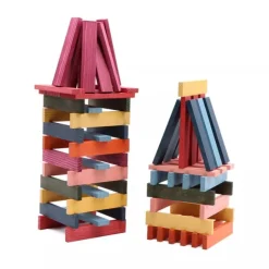 Bloques de construcción de madera de colores (100) - KAPLA