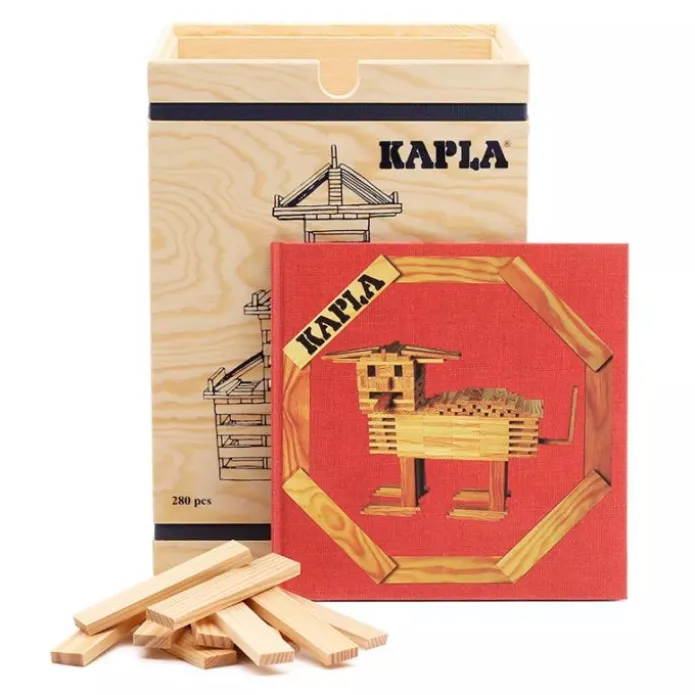 Bloques de construcción de madera natural (280) - KAPLA