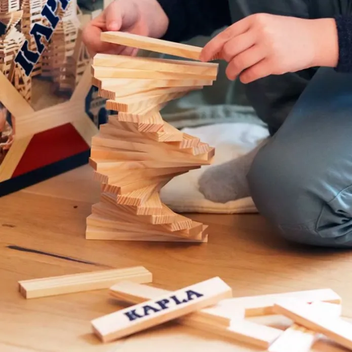 Bloques de construcción de madera natural (200) - KAPLA
