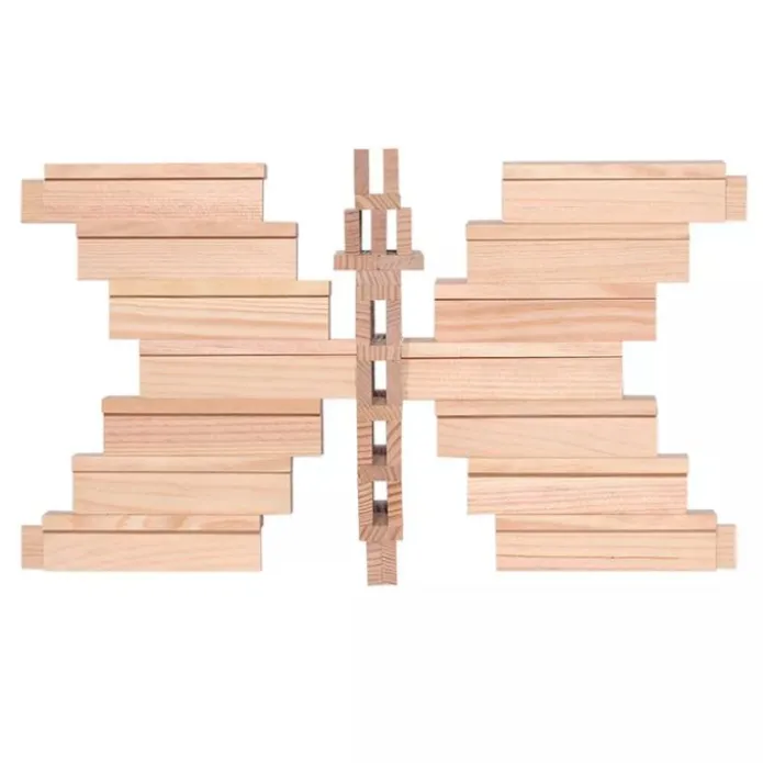 Bloques de construcción de madera natural (100) - KAPLA