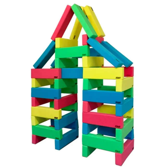Bloques de espuma XXL para motricidad, juego libre y construcción (24) - RIWI