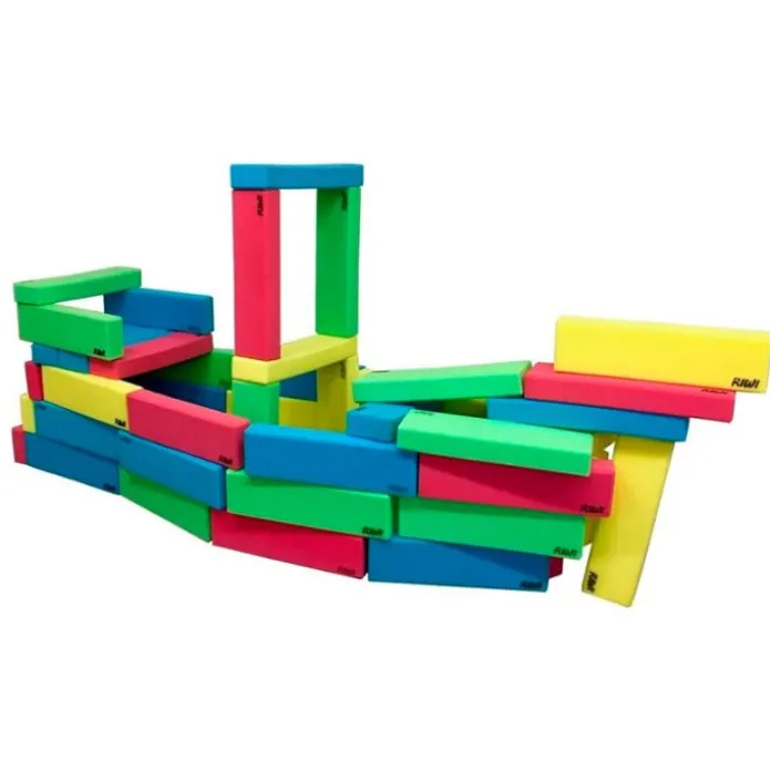 Bloques de espuma XXL para motricidad, juego libre y construcción (24) - RIWI