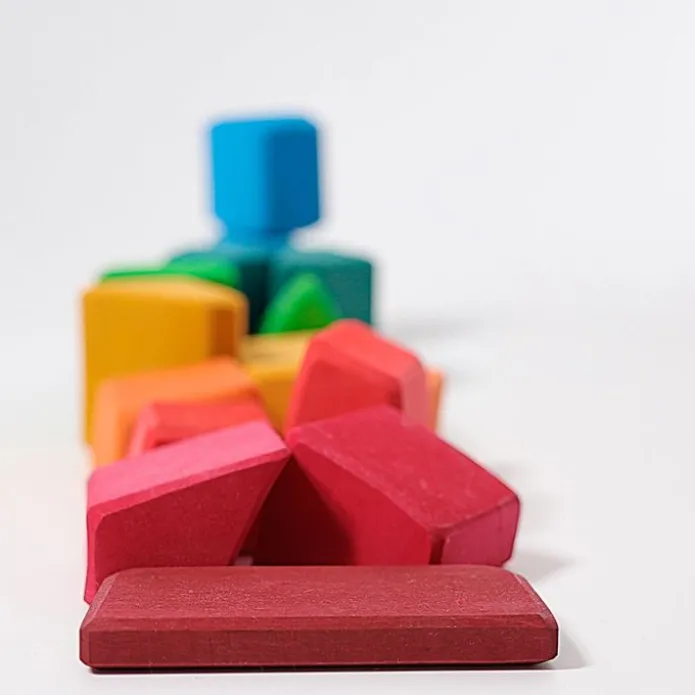 Bloques de madera de colores (15) - Grimm's