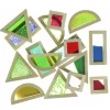 Bloques de madera de colores sensoriales (16) - TickiT
