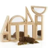 Bloques de madera espejos (10) - Guidecraft