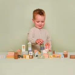 Bloques de madera Granja (50) - Little Dutch