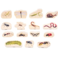 Bloques de madera Insectos (15) - TickiT