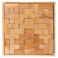 Bloques de madera natural Escaleras (19) - Grimm's