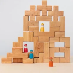 Bloques de madera natural Escaleras (19) - Grimm's