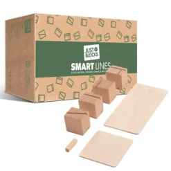 Bloques de madera Smart Lines (160) - Just Blocks