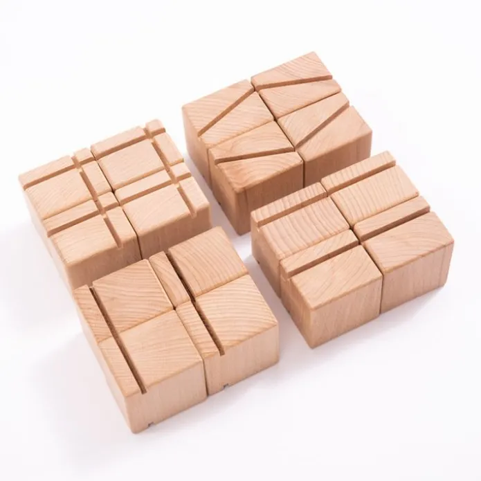 Bloques de madera Smart Lines (160) - Just Blocks