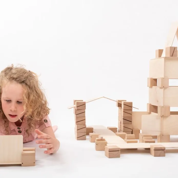 Bloques de madera Smart Lines (160) - Just Blocks