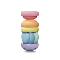 Bloques de movimiento Original Mini Rainbow Pastel (6) - Stapelstein