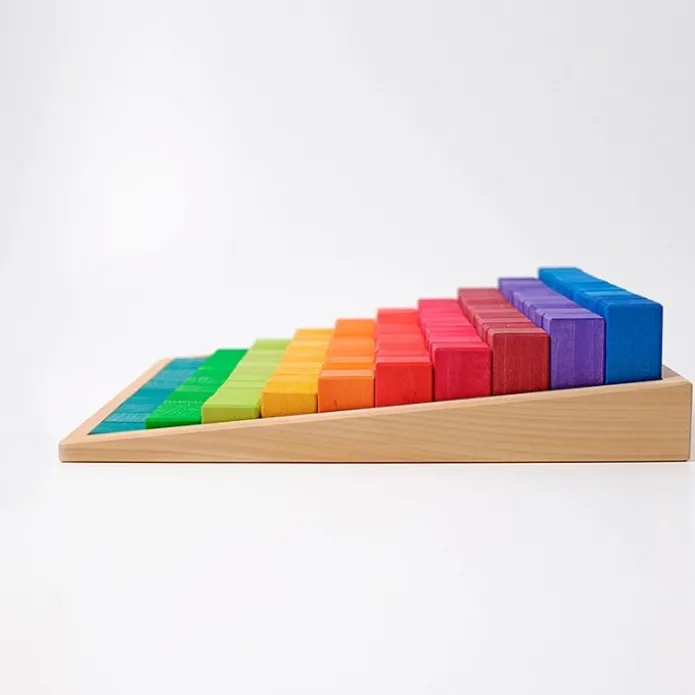 Bloques escalonados de madera para contar 4 cm - Grimm's