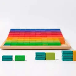 Bloques escalonados de madera para contar 4 cm - Grimm's