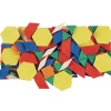 Bloques geométricos de colores (250) - EDX Education