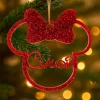 Bola para árbol de Navidad personalizada - Minnie Mouse