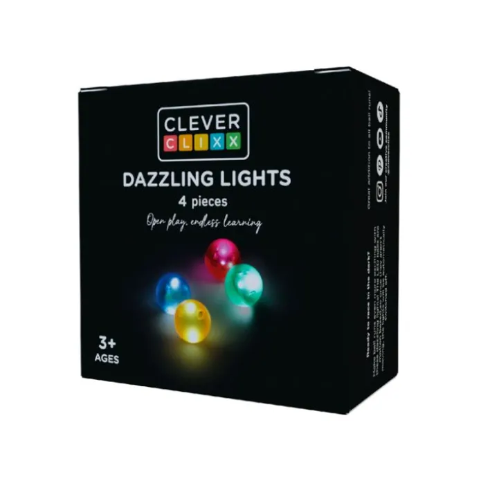 Bolas con luces para circuitos de bolas o canicas (4) - Cleverclixx
