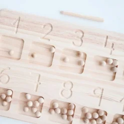 Bolas de madera para tablas de grafomotricidad (100) - Ösbru