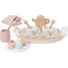 Bolsa con set de té de madera - Miniland